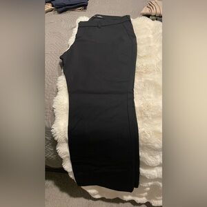 Old Navy Black flare Pixie pants size 16 petite never worn